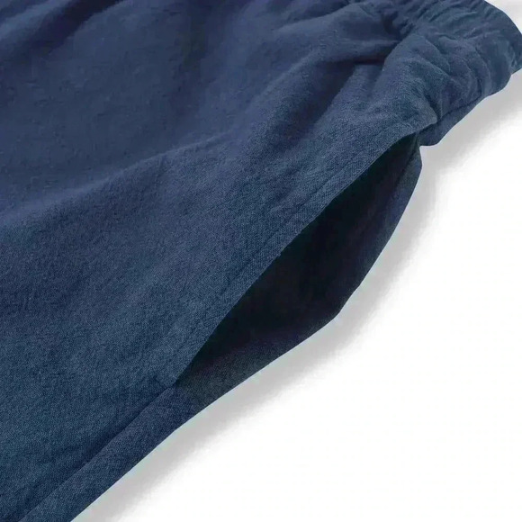 Yiume Navy Mid-Rise Straight Bermuda Shorts in Men's XXL NWT Blue - Picture 3 of 7